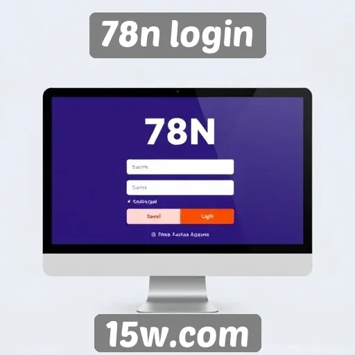 Avaliação da interface do usuário do 78n login